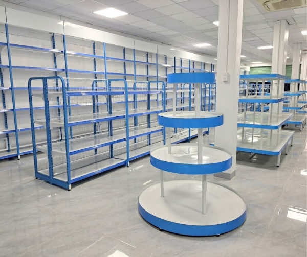 Địa chỉ mua kệ siêu thị HCM uy tín chất lượng