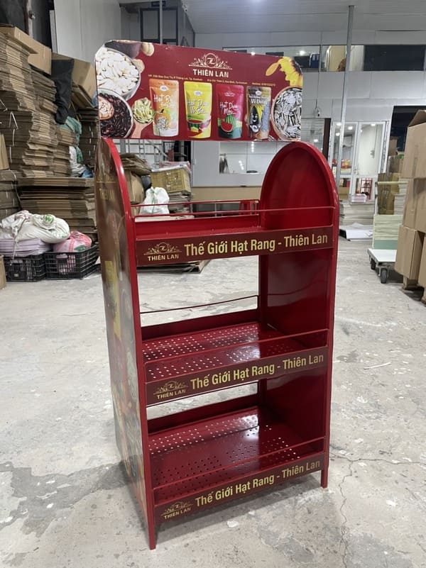 Quy trình thiết kế kệ quảng cáo theo yêu cầu