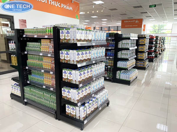 Lắp đặt kệ cho chuỗi BRG Mart Hà Nội