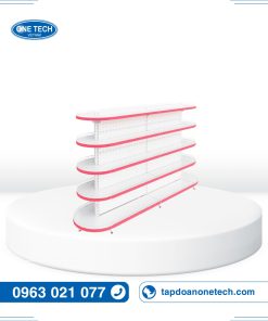 Đầu kệ siêu thị bán nguyệt