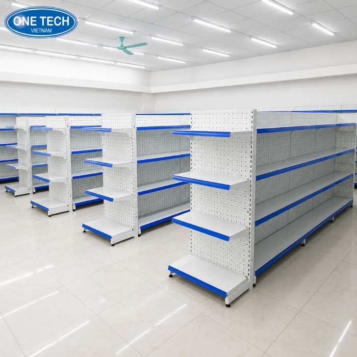 Kệ đơn tôn lỗ 4 tầng Cao 150cm Dài 90cm - Ảnh 4