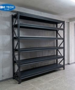 Kệ trung tải 6 tầng sơn màu đen