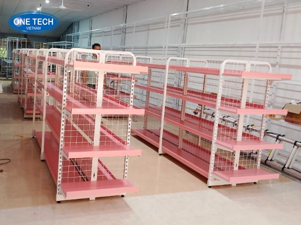 kệ siêu thị lưng lưới tại Bình Thuận