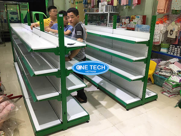 Kệ tôn lỗ màu xanh