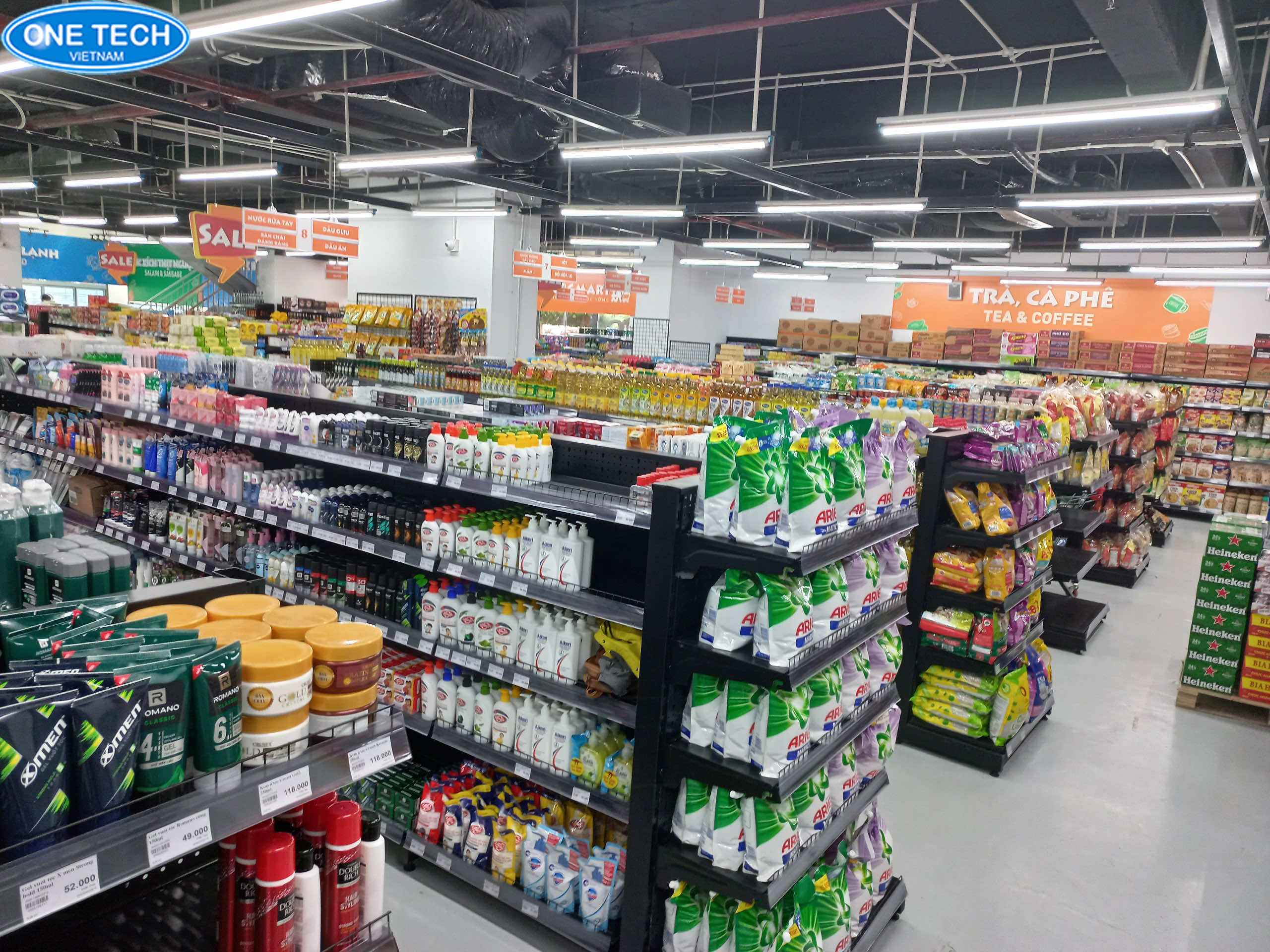 Mẫu mã kệ đa dạng, chất lượng cao được sử dụng trong nhiều hệ thống siêu thị lớn
