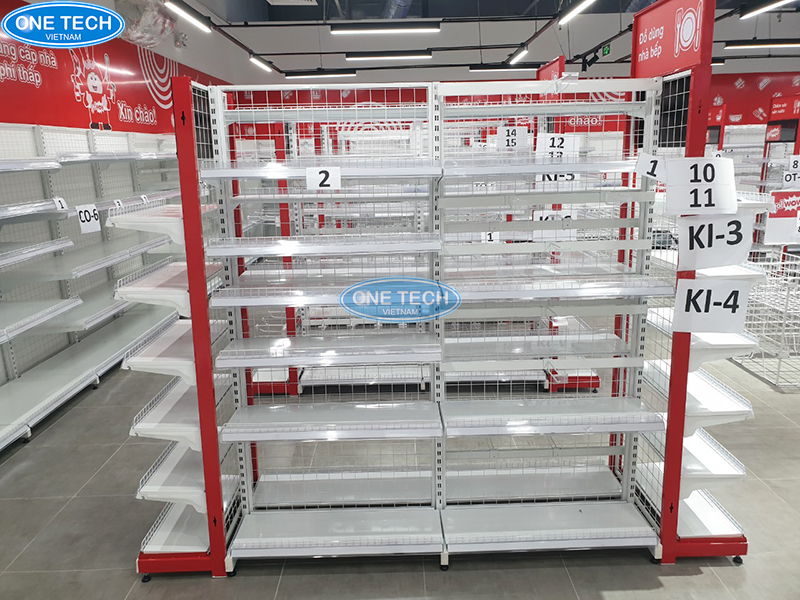 Giá kệ siêu thị tại Buôn Mê Thuột