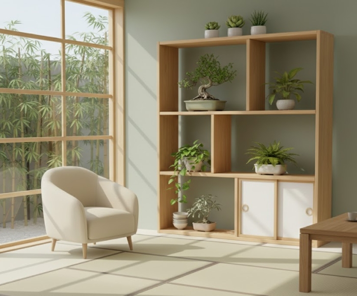 ke go de cay canh sen da 1