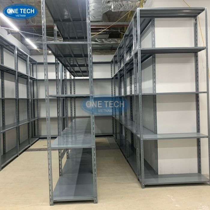 Dự án lắp đặt kệ kho V lỗ cho Công ty TNHH quốc tế Hải Long