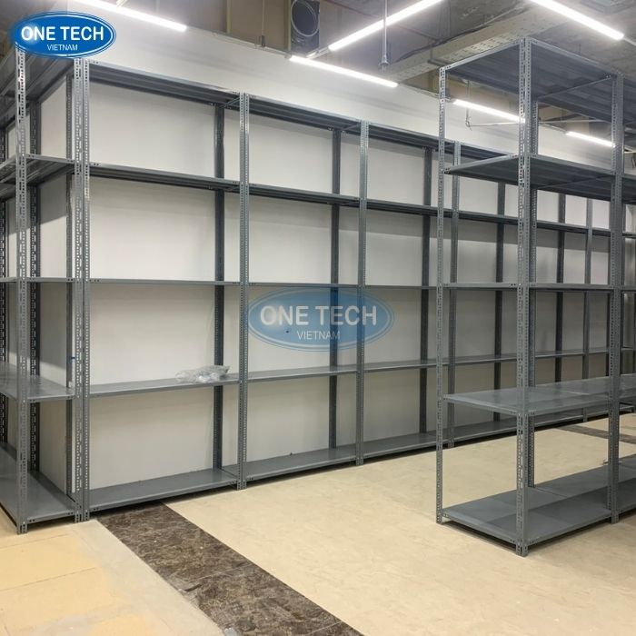 Dự án lắp đặt kệ kho V lỗ cho Công ty TNHH quốc tế Hải Long