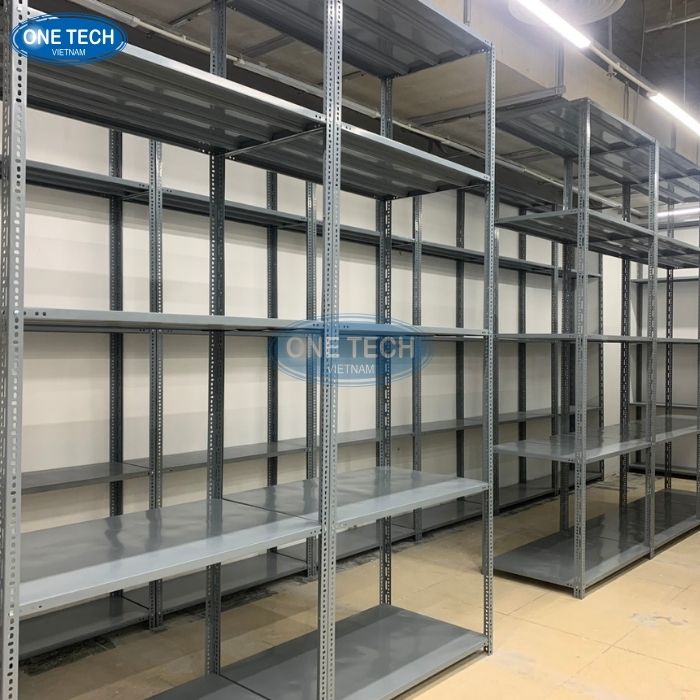 Dự án lắp đặt kệ kho V lỗ cho Công ty TNHH quốc tế Hải Long