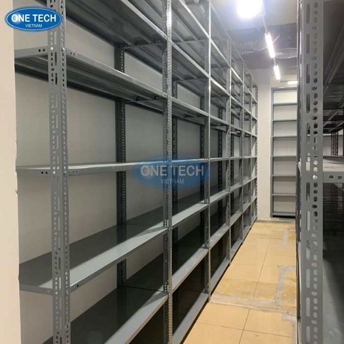 Dự án lắp đặt kệ kho V lỗ cho Công ty TNHH quốc tế Hải Long