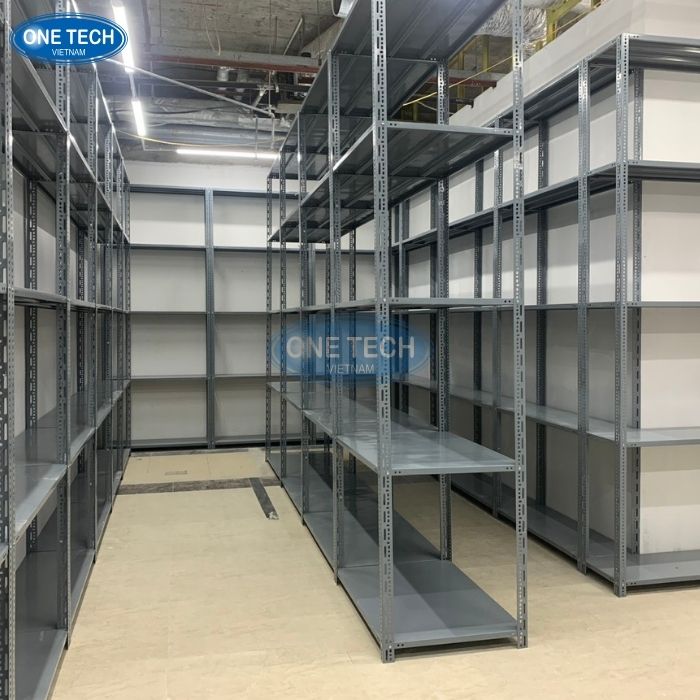 Dự án lắp đặt kệ kho V lỗ cho Công ty TNHH quốc tế Hải Long