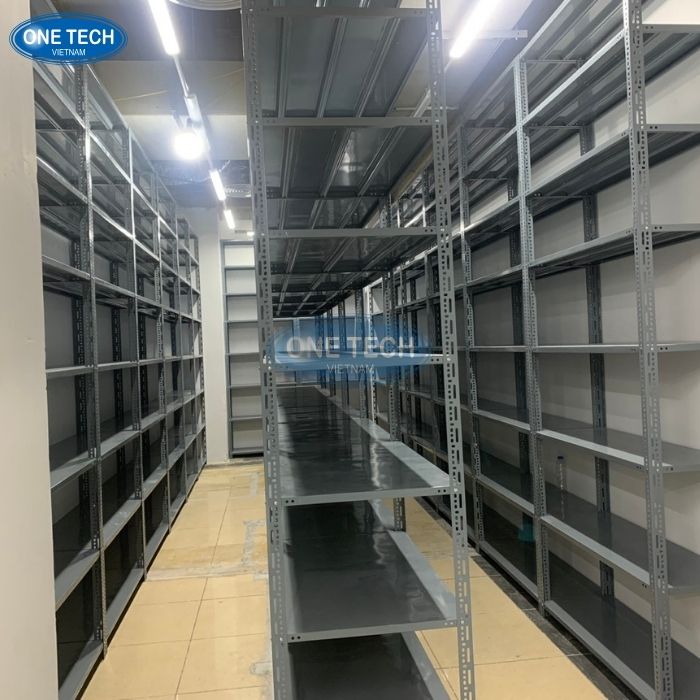 Dự án lắp đặt kệ kho V lỗ cho Công ty TNHH quốc tế Hải Long