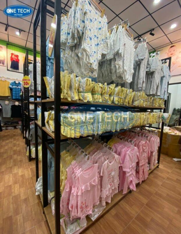 Du an lap dat ke trung bay hang hoa cho shop bon mua 7