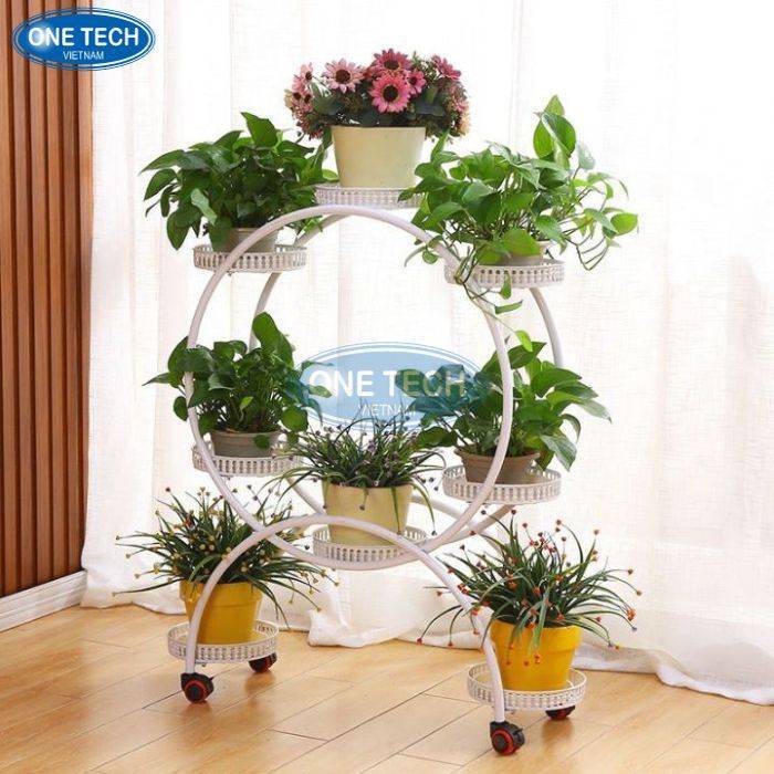 kệ sắt trồng cây