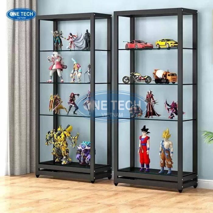 Kệ trưng bày lego bằng kim loại