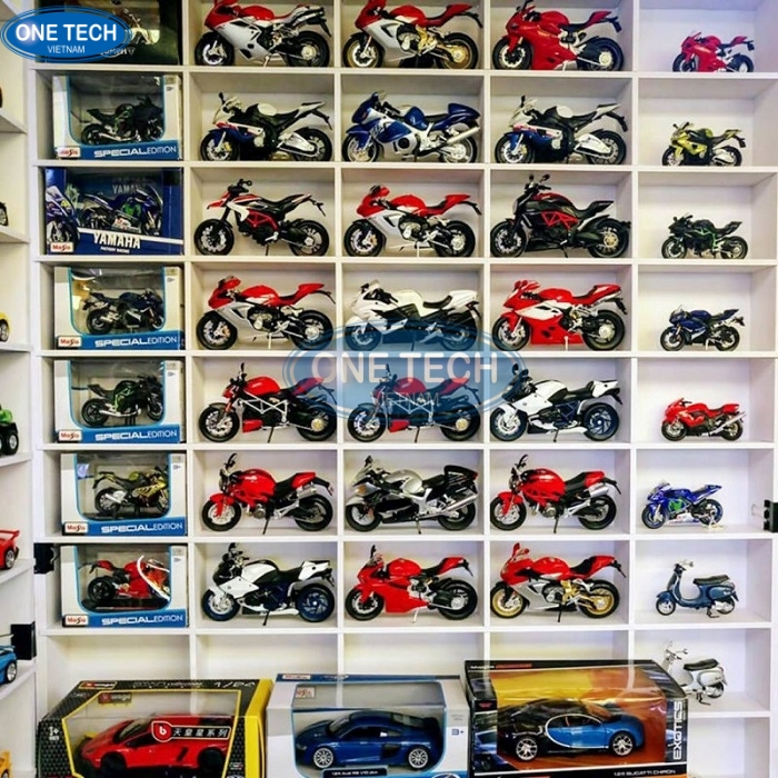 kệ trưng bày xe máy