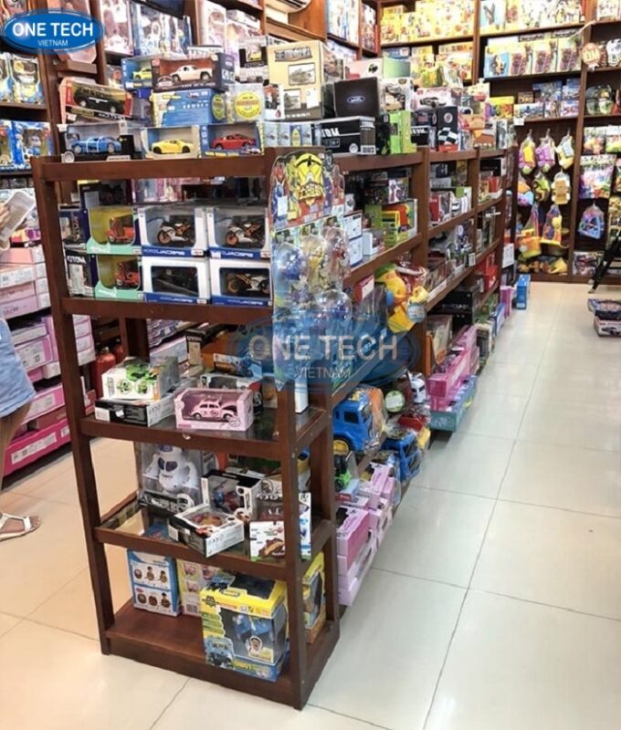 ke trung bay xe mo hinh