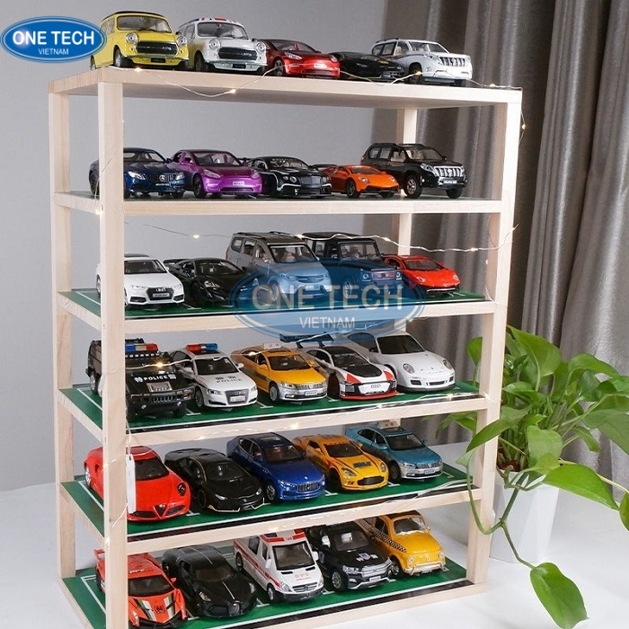 ke trung bay mo hinh bang go