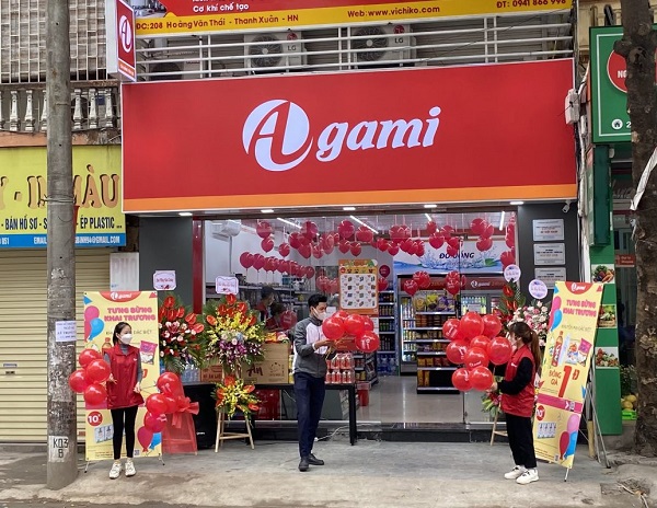 chuỗi cửa hàng 24/24 Agami