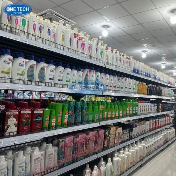 Chi tiết lắp đặt kệ siêu thị tại siêu thị Dugong Mart