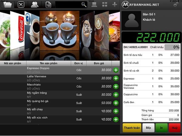 Phần mềm quản lý bán hàng Maybanhang.net chuyển sử dụng cho các siêu thị mini