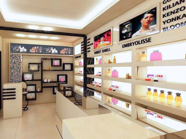 mẫu thiết kế shop nước hoa đẹp