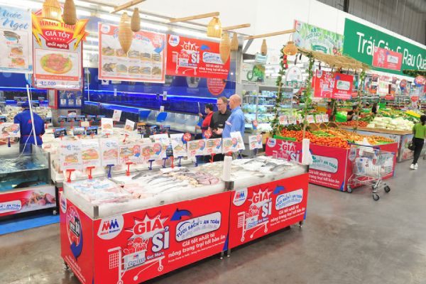 Điểm mạnh của siêu thị Mega Market là thực phẩm xanh sạch