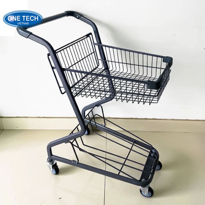 Mẫu xe đẩy trong siêu thị thiết kế mini tiện dụng