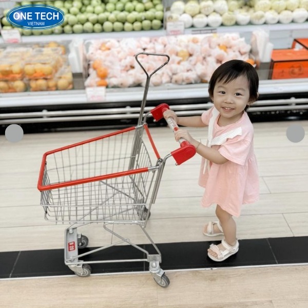 Mẫu xe đẩy mini dành riêng cho trẻ em tại siêu thị