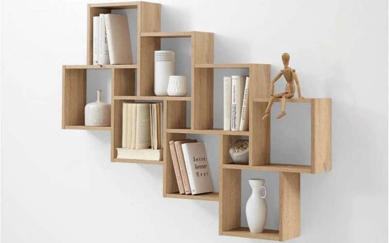 6 Mẫu Kệ Treo Tường Không Cần Khoan Chịu Lực Tốt, Dễ Lắp