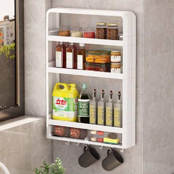 Mẫu kệ treo tường không cần khoan, chịu lực 30kg