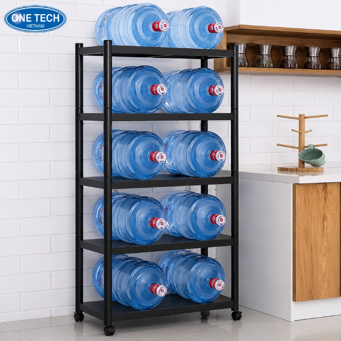 Mẫu kệ để bình nước bằng sắt với tải trọng lớn, được yêu thích nhất hiện nay