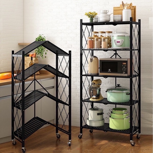 Kệ trưng bày nồi nấu cơm, thiết kế nhiều tầng