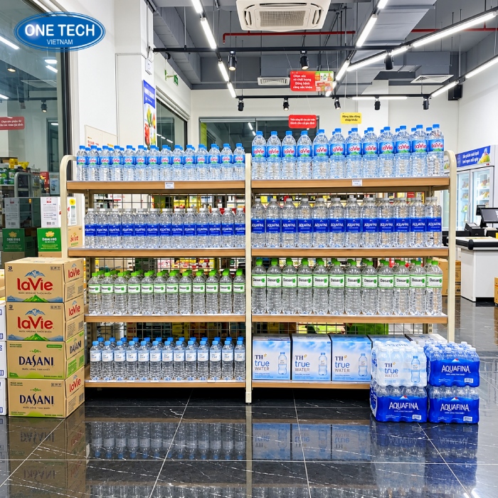 Kệ khung sắt mâm gỗ