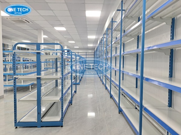 Xưởng sản xuất kệ siêu thị uy tín giá tốt