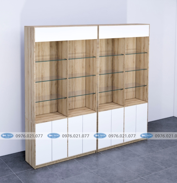 Thiết kế tủ mở không sử dụng cánh đóng