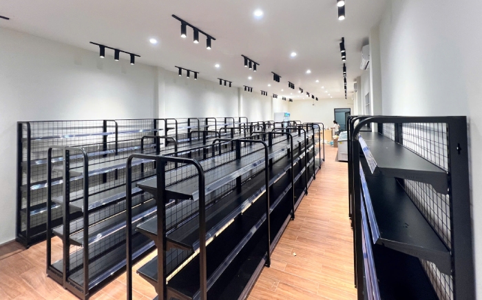 Kệ siêu thị thanh lý mua có giá rẻ hơn 30% so với kệ mới