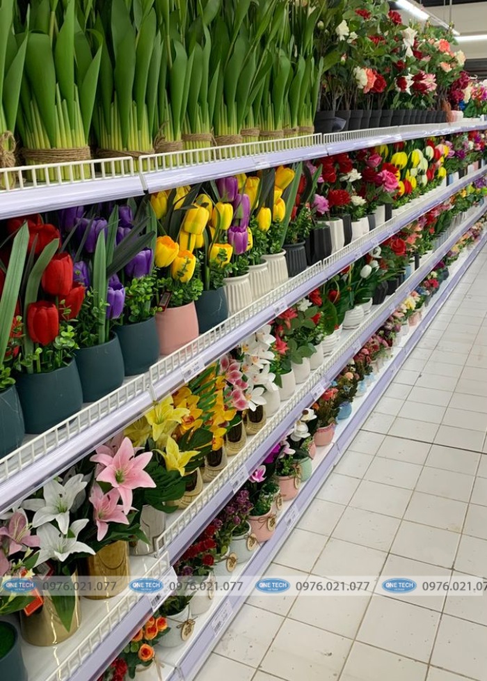 Đầu tư bộ kệ trưng bày cây cảnh để sắp xếp gọn gàng