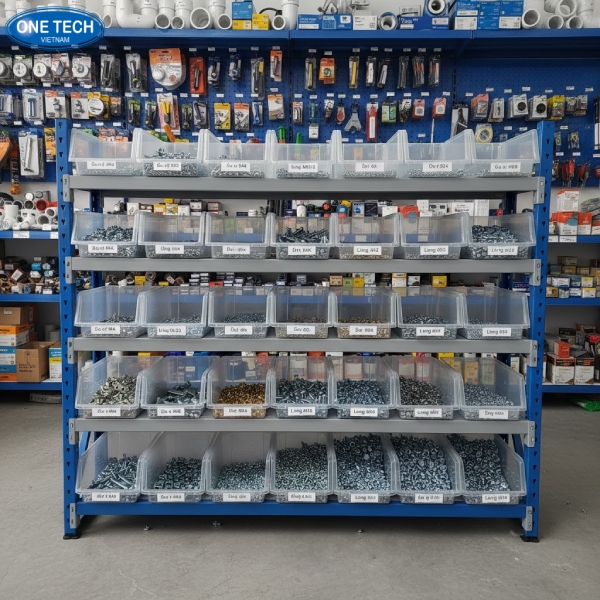 Mâm tầng chịu tải 100kg thoải mái lưu trữ số lượng nhiều