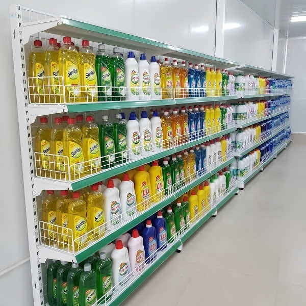 Kệ trưng bày nước rửa bát chén