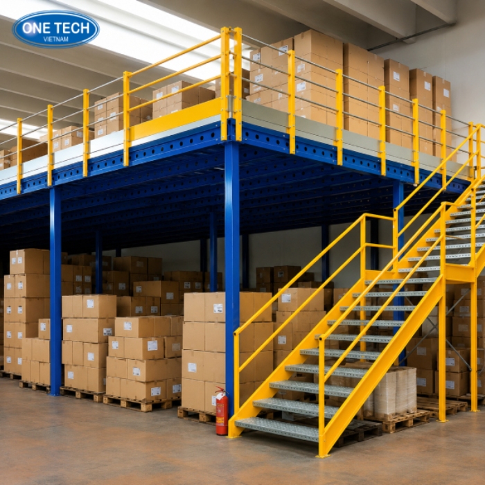 Tập Đoàn One Tech sản xuất kệ kho chất lượng