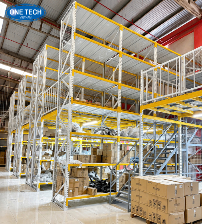Kệ kho sàn lửng Mezzanine