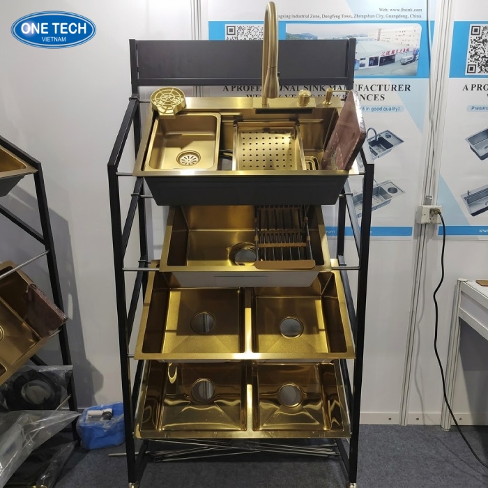 Kệ bày bồn rửa chén