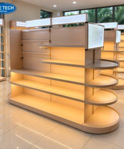 Kệ trưng bày đèn Led dưới mâm