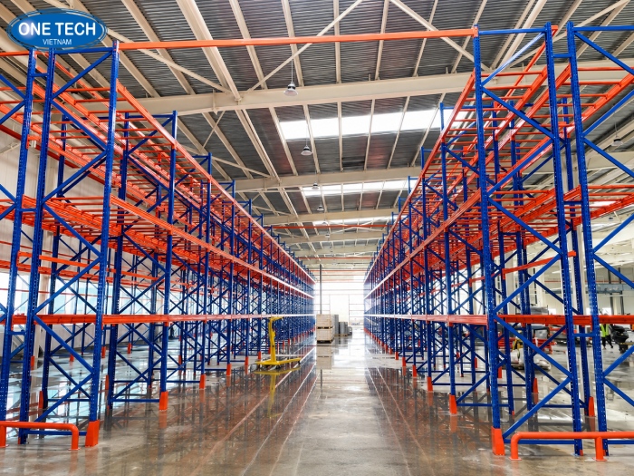 Dự án lắp kệ công nghiệp tại Hưng Yên cho kho 1000m2