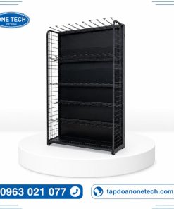 Kệ lưng tôn liền gắn móc treo