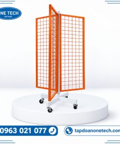 Kệ sắt xoay 3 cánh