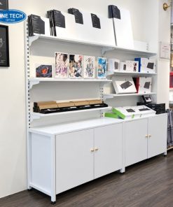 Kệ trưng bày có tủ chứa bên dưới