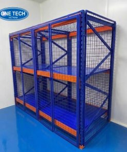 Kệ trung tải có vách lưới